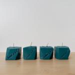 Gesi - Håndlavet Lysesæt – Dekorativt Sæt med 4 stk.